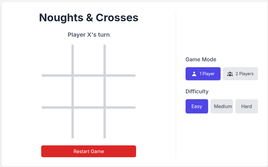 Noughts & Crosses (Tic-Tac-Toe)